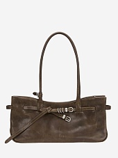 Сумка жен MARGESHERWOOD GG630020 WASHED BROWN PULL-UP