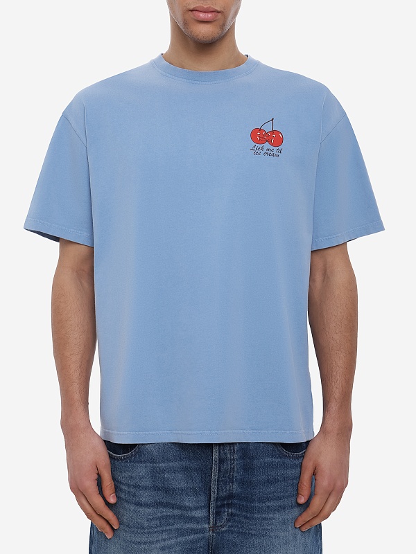 Футболка муж Carne Bollente SS26ST0110 Off-Blue - 3