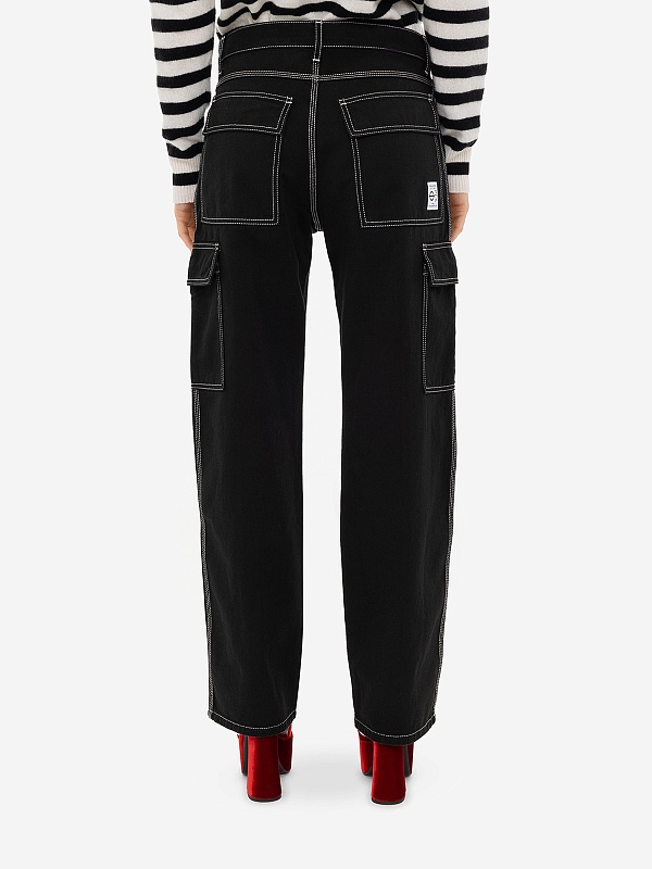 Брюки жен Philosophy Di Lorenzo Serafini 0317 5732 A0555 Black - 4