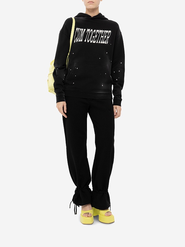 Худи муж Carne Bollente SS25H0104 Off-Black - 4