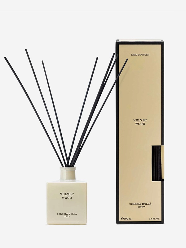 Диффузор унисекс Cereria Molla 1899 1320 Velvet Wood 100 мл - 1