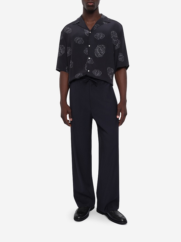 Брюки муж Officine Generale S26MTLG451PRE DARK NAVY - 1