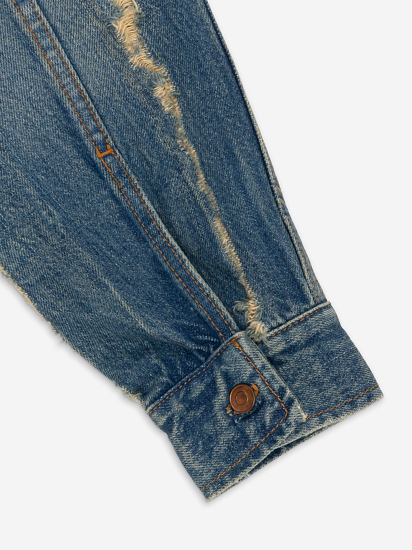 Куртка джинсовая жен Haikure HEM06044DF124 L0837 WIRE BLUE - 3