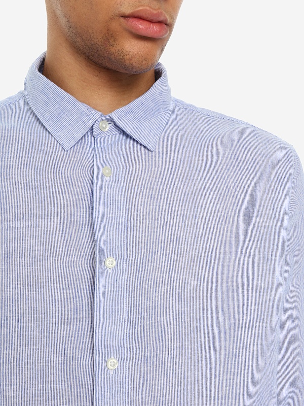 Рубашка муж Woolrich CFWOSI2015MRUT3977 GRISAILLE SMALL STRIPE - 5