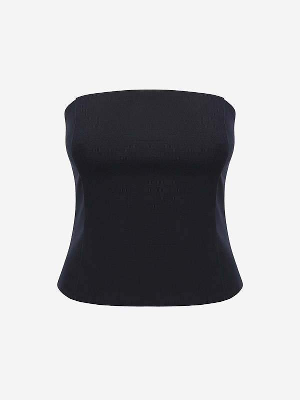 Топ жен Officine Generale W25WTOP051 DARK NAVY - 4