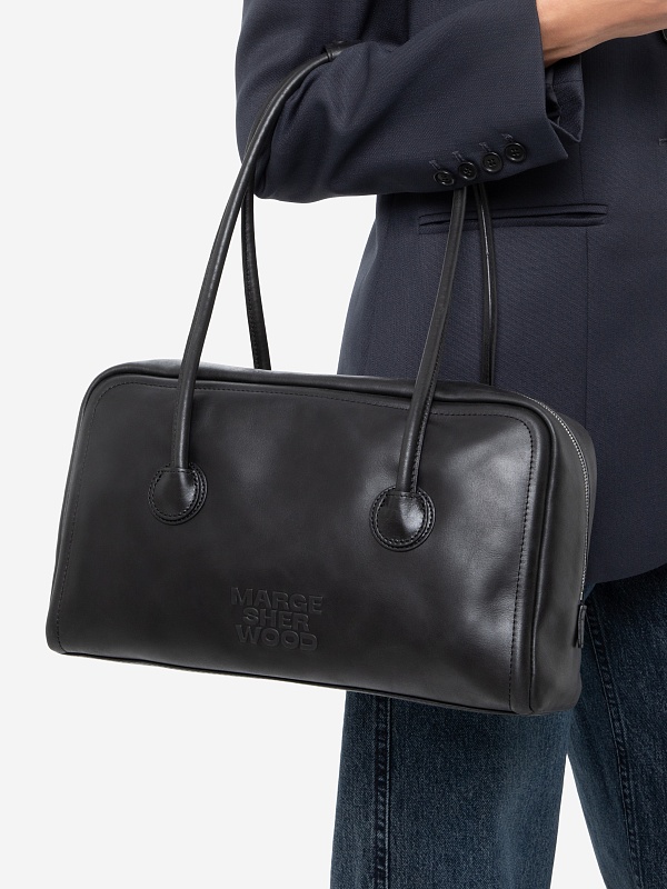 Сумка жен MARGESHERWOOD FF047640 BLACK PULL-UP - 6