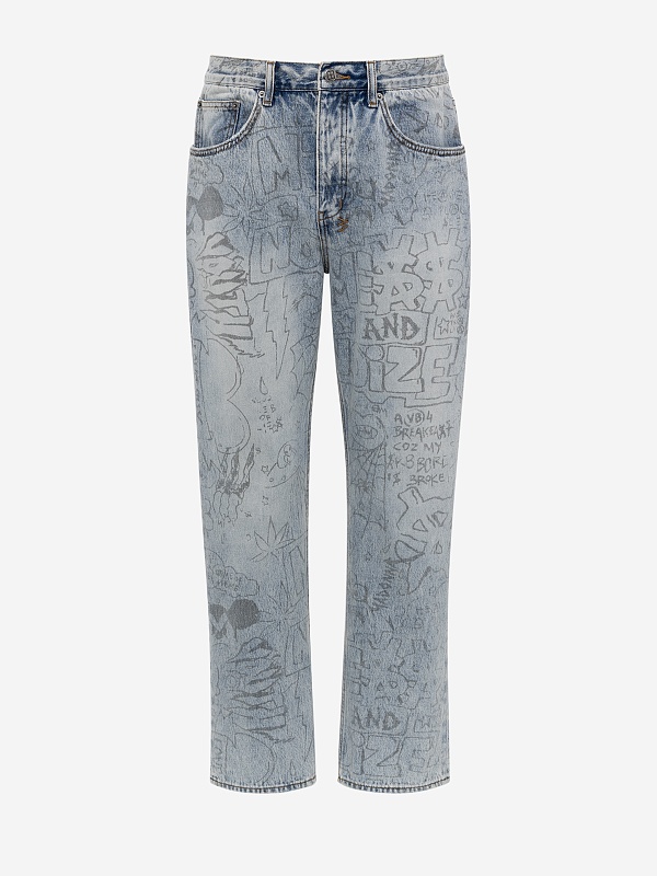 Джинсы муж Ksubi MSP25DJ022 DENIM - 0