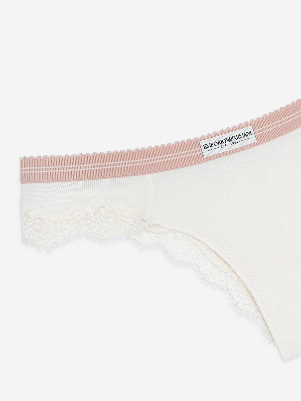 Трусы жен Emporio Armani EW000394 AF15360 U1054 IVORY - 2