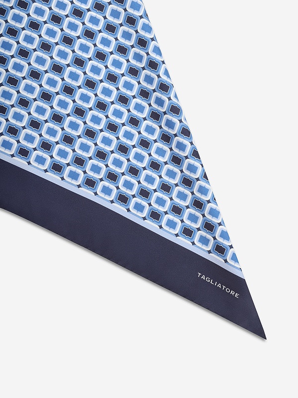Платок жен TAGLIATORE FOULARD90 TD NTE26-01 NAVY 387 NAVY - 2