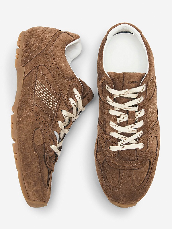 Кеды муж ALOHAS S100822-03 Suede Brown - 3