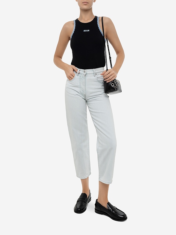 Джинсы жен MSGM 3442MDP248L 237496 84 - 2