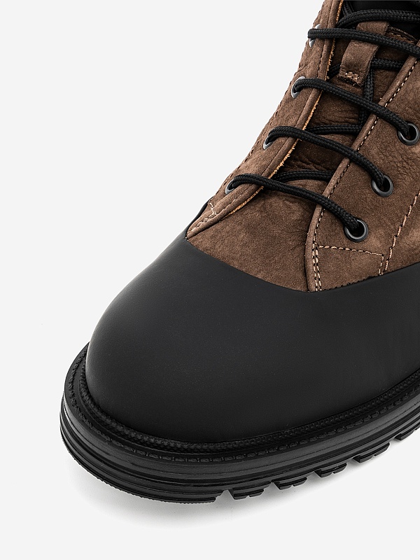 Ботинки муж CAMERLENGO 16376 GUM NERO /MORBIDONE T.MORO 64039116 - 5