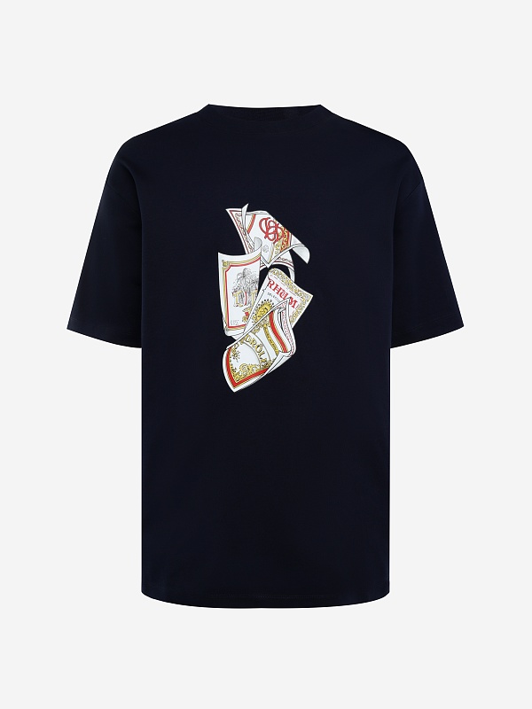 Футболка муж Drôle de Monsieur K-TS311-CO002-NY NAVY - 0