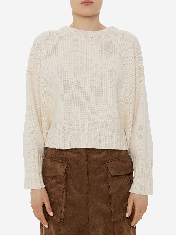 Свитер жен Isabel Benenato DK192 02 WHITE - 3