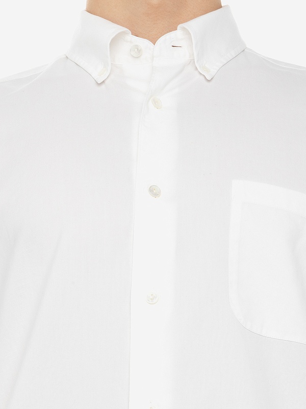 Рубашка муж AGNONA AI23PTD06U2N_U2071 N01 CHALK - 5