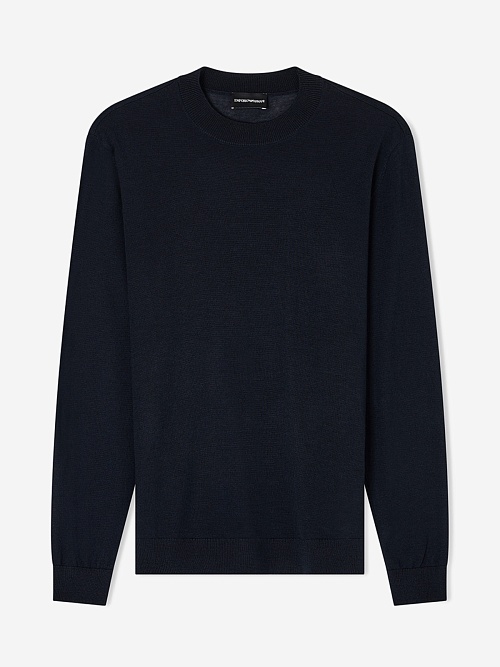 Свитер муж Emporio Armani EM001957 AF14114 UB118 ICONICO 0920 BLU NAVY - 0