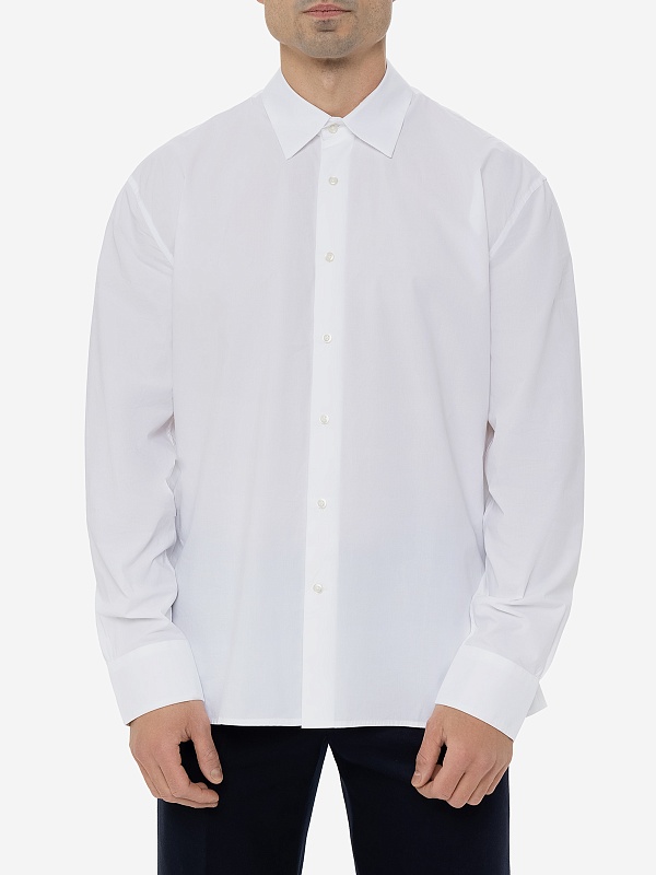 Рубашка муж Officine Generale W24MSHI005PRE WHITE - 3