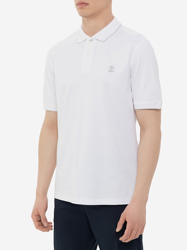 Поло муж Brunello Cucinelli M0B139779G ct489 - 3