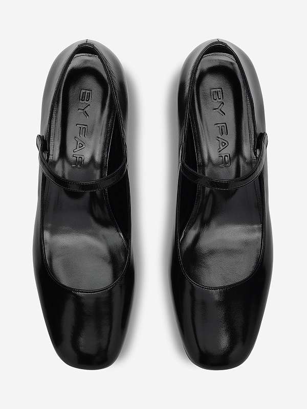 Туфли жен By Far MWFHC002LL032BK001PL BLACK BK001 - 3