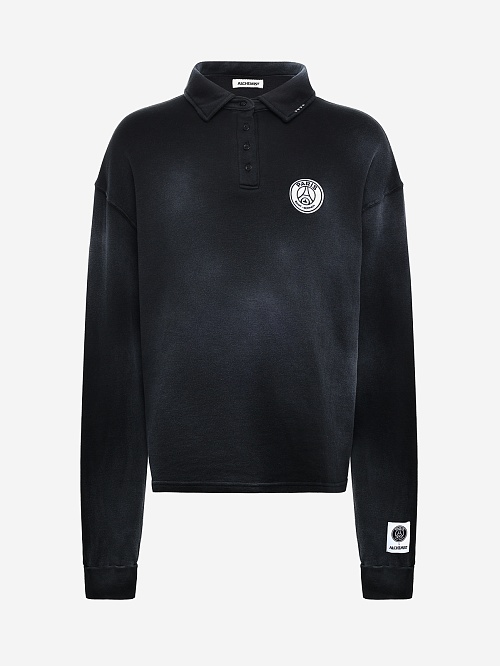 Поло с длинным рукавом муж Alchemist AMFW25MJLSP11.a Jet Black - 0