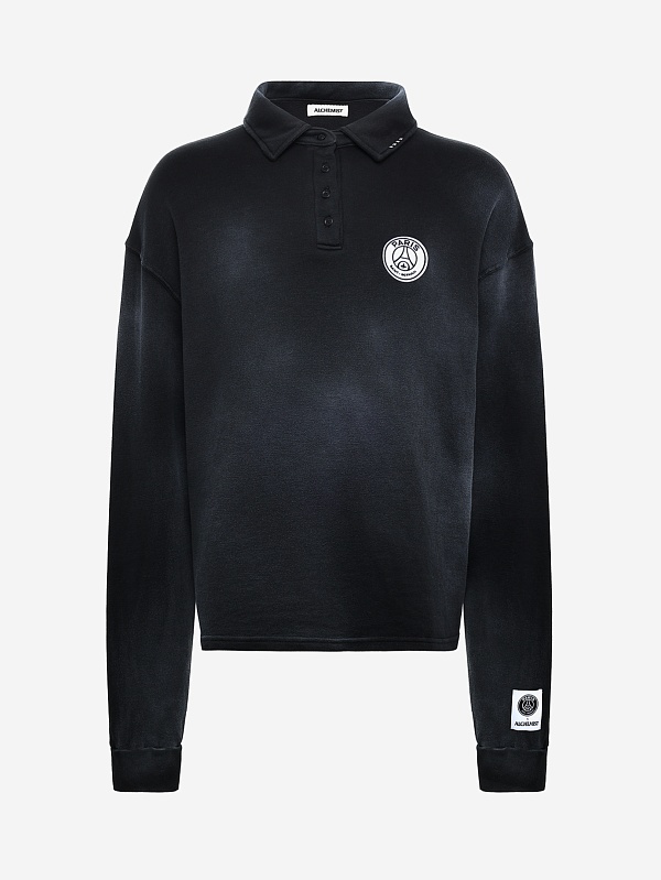 Поло с длинным рукавом муж Alchemist AMFW25MJLSP11.a Jet Black - 6