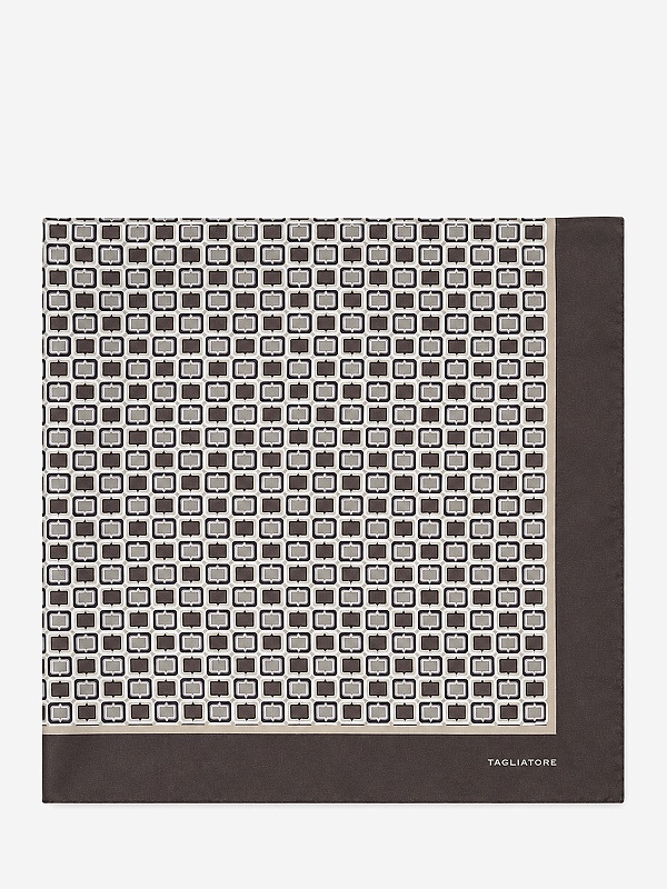Платок жен TAGLIATORE FOULARD90 TD NTE26-01 1348 MORO - 1