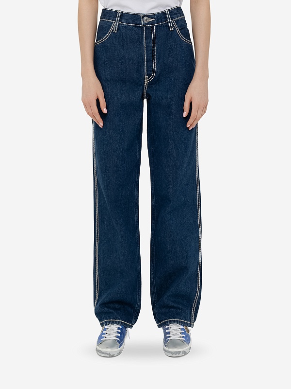 Джинсы жен Re/Done 148-03WLOSLNG/B CHUNKY STITCH INDIGO - 3