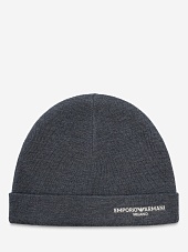 Шапка муж Emporio Armani EM002715 AF18241 O8019 MEDIUM GREY MELANGE