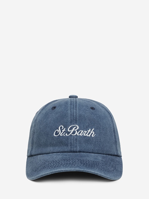 Кепка муж MC2 Saint Barth DAS0004 01971H DENIM SB 61 EMB - 0