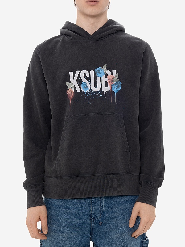 Худи муж Ksubi MPF24FL010 GREY - 3