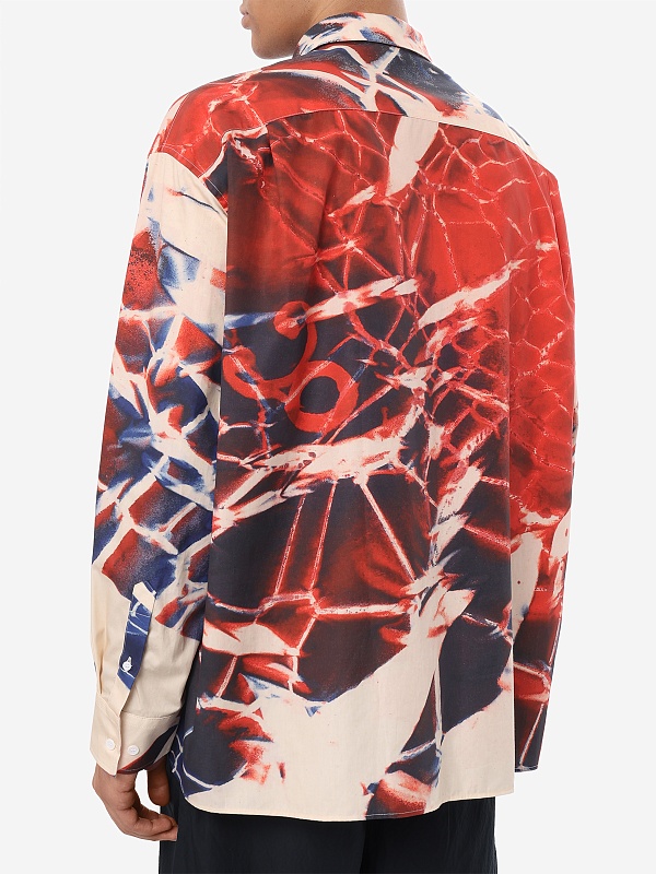 Рубашка муж Etudes Studio E26MCSHI352-98 AOP - 4
