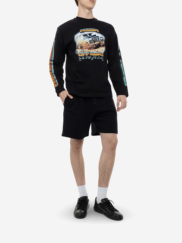 Футболка с длинным рукавом муж MSGM 3640MM150 247016 99 - 2