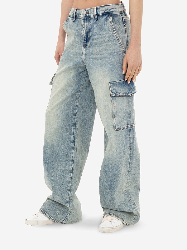 Джинсы жен 7 For All Mankind JSCUC650FR LIGHT BLUE - 3