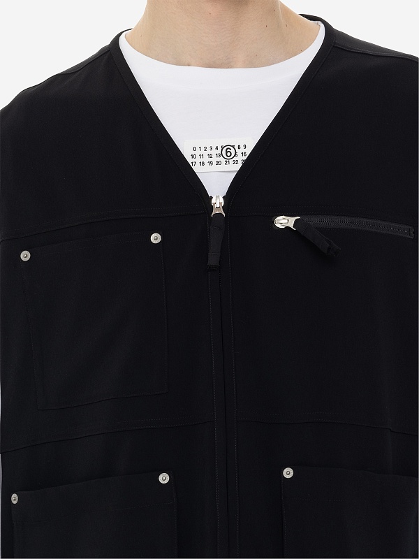 Жилет муж MM6 SH0FB0001 S78536 900 - 5