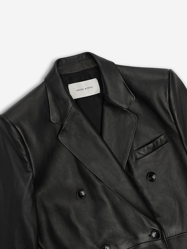 Плащ жен Magda Butrym 123921 Black - 2
