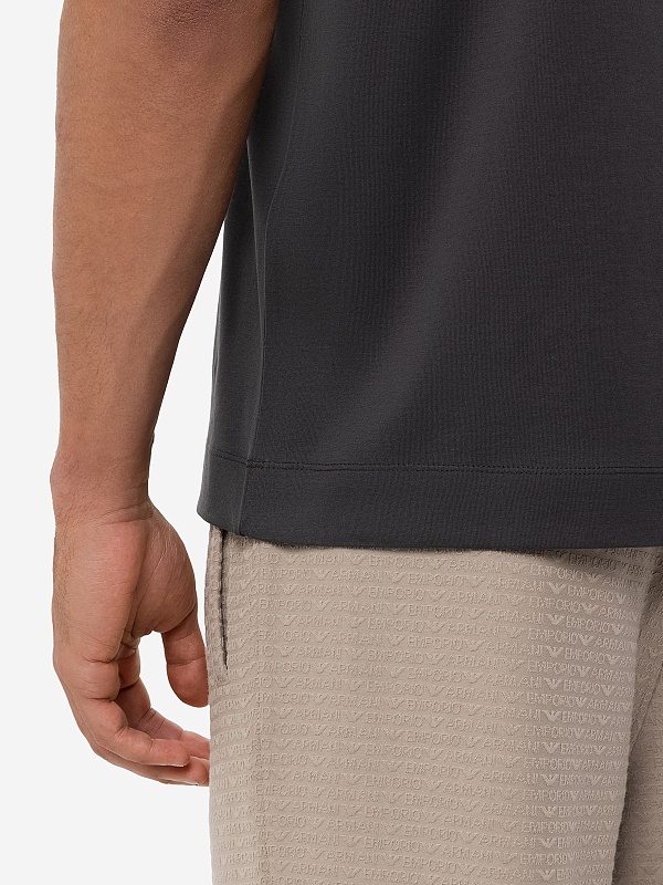 Футболка муж Emporio Armani EM000780 AF12926 U8168 BRISTOL BLACK - 4