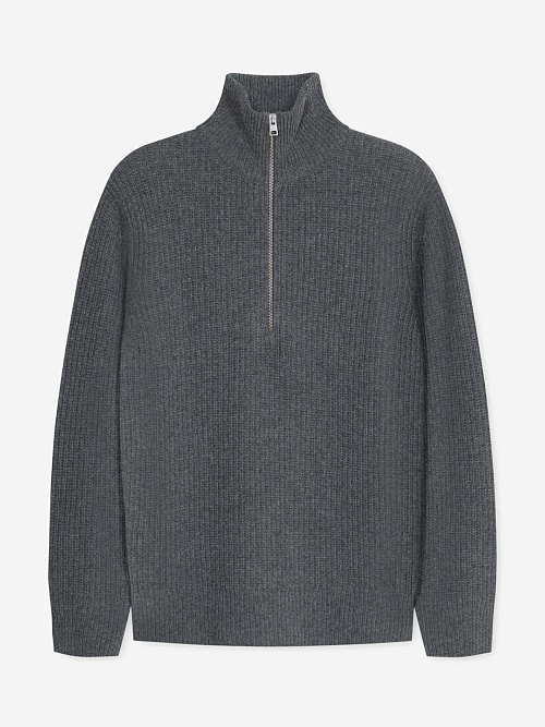 Свитер муж Closed C86205-98U-22 164 DARK GREY MELANGE - 0