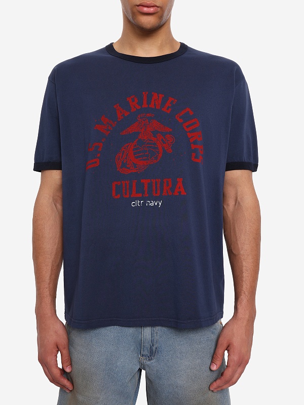 Футболка муж CULTURA S26TE02JE80 blue - 3