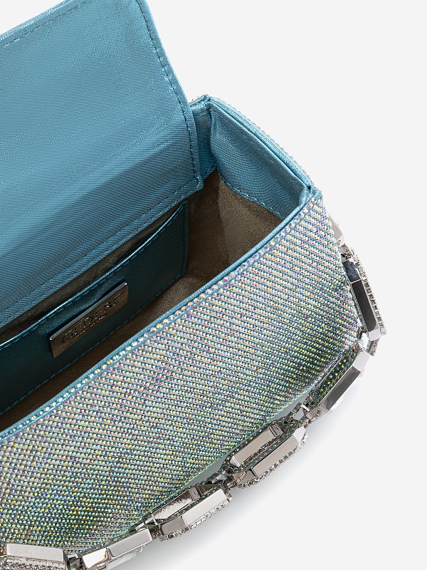 Сумка жен Gedebe NKYVLVT AZURE + CRYSTAL CRYSTAL AB - 4