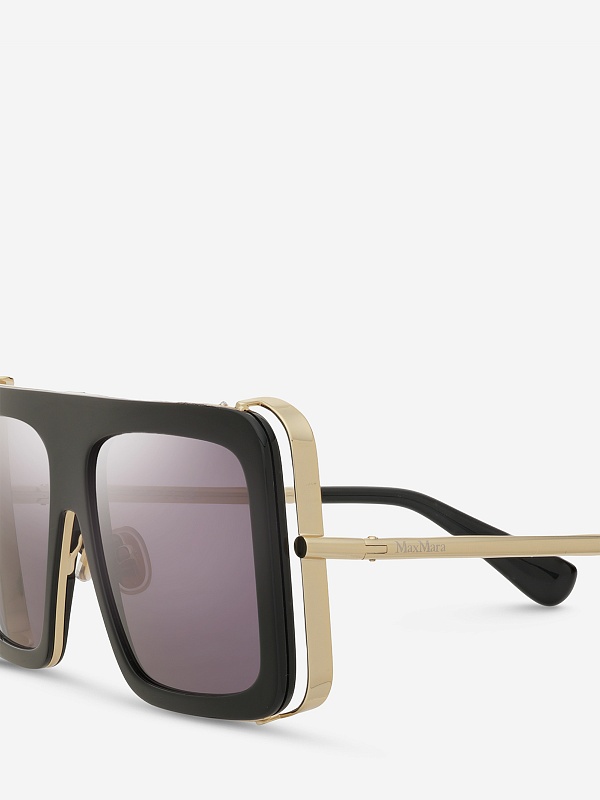 Солнцезащитные очки Max Mara MM 0119 01A 57 - 4
