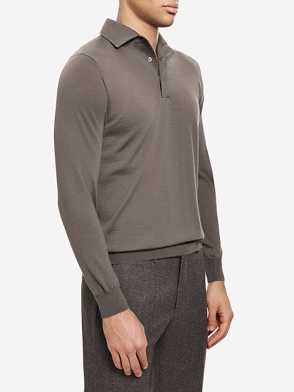 Поло с длинным рукавом муж Filippo De Laurentiis PL1MLPAR LSC18R 290 - 1