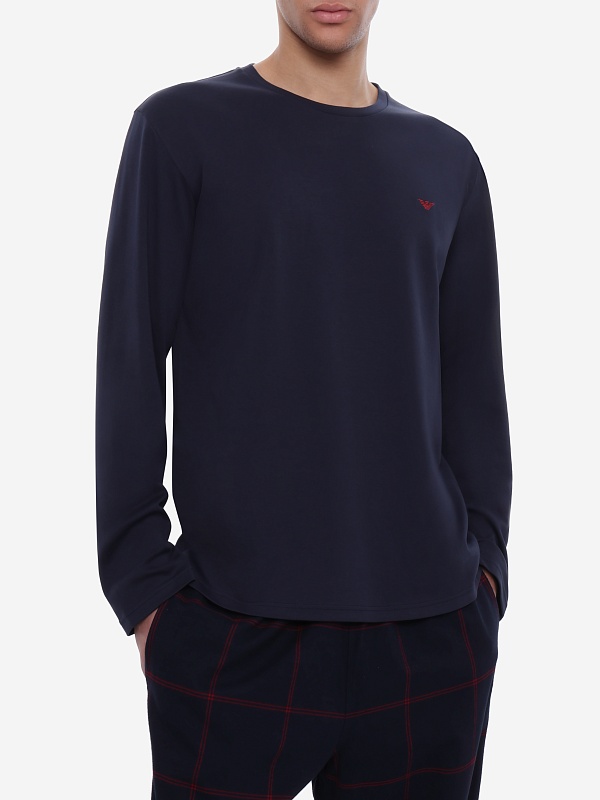Пижама муж Emporio Armani EM000613 AF15008 MB188 AR.BLU/AR BL-RHU-CHK - 2