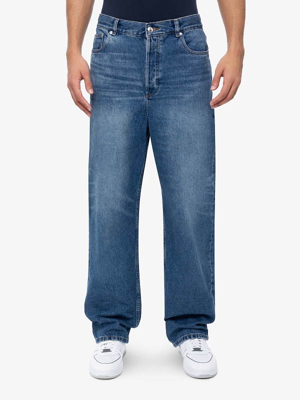 Джинсы муж A.P.C. COHAD-M09238 IAL WASHED INDIGO - 2