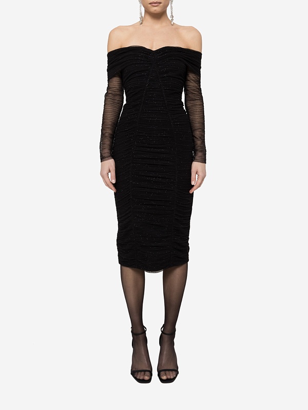 Платье жен Nissa RS16148 black - 1