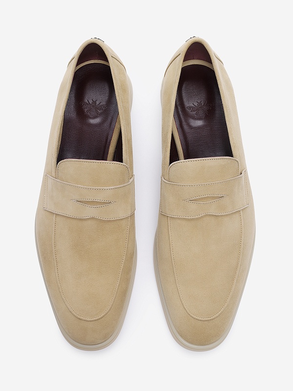 Лоферы муж Bougeotte MLGS-SUCSVK-ALMOND ALMOND BEIGE/10932 - 3