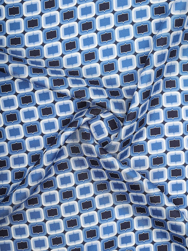 Платок муж TAGLIATORE FOULARD90 PE NTE26-01 26E343 NAVY - 3