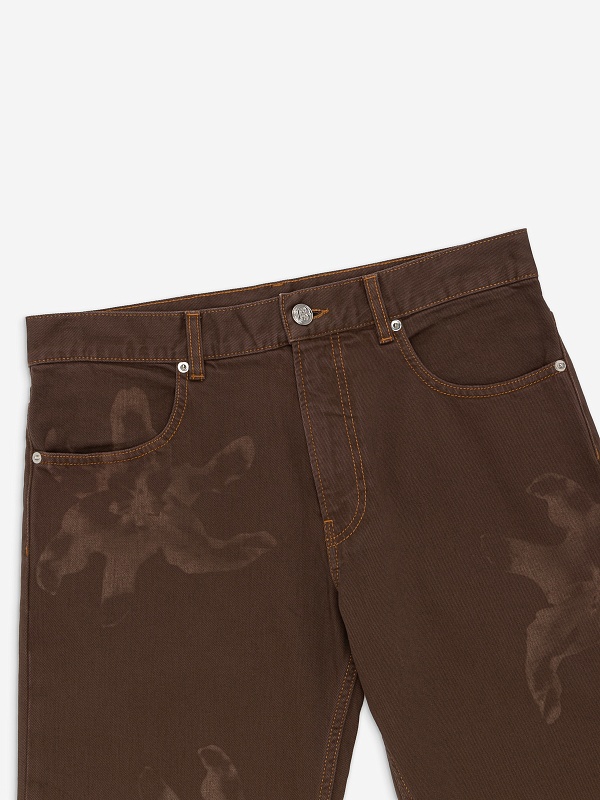Джинсы муж Bluemarble PA66 TW27A24 BRO BROWN - 2
