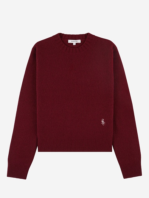 Свитер жен Sporty & Rich WS01262302RE10 Merlot - 0