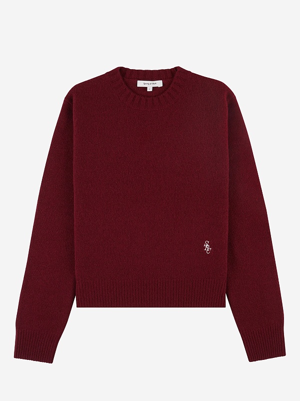 Свитер жен Sporty & Rich WS01262302RE10 Merlot - 4