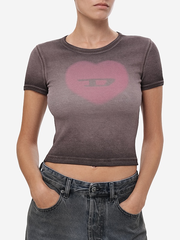 Футболка жен Diesel A12836 0SQAD 7FG - 2